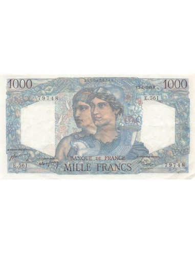 1000 francs 1949