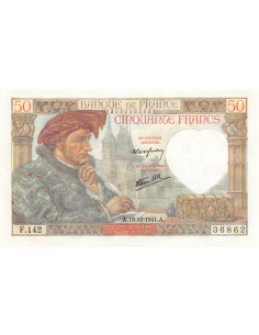 50 francs 1941