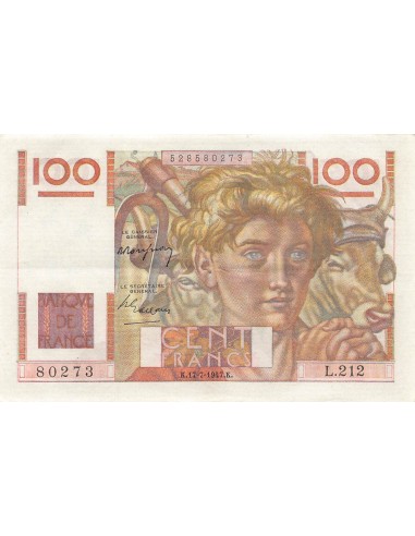 100 francs 1947