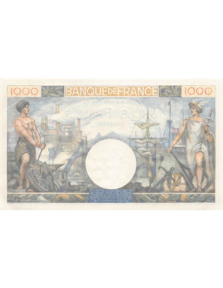 1000 francs 1944