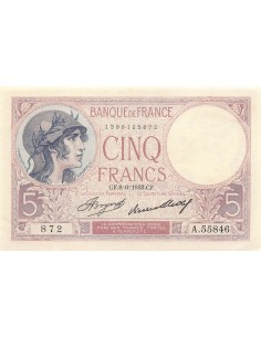 5 francs 1933