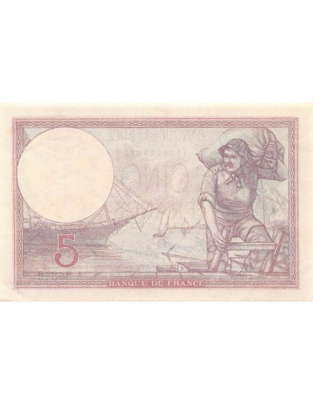 5 francs 1933