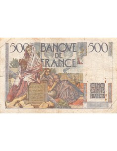 500 francs 1945 2