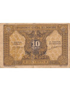 Indo-Chine Fr. 10 cents 1942