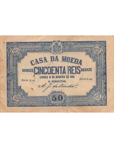 Portugal 50 reis 1891