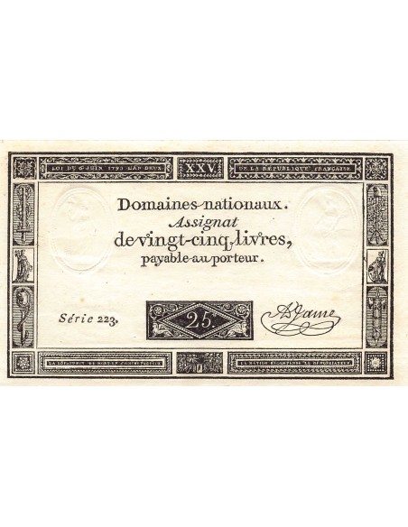 25 livres 1793