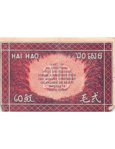 Indo-Chine Fr. 20 cents 1942