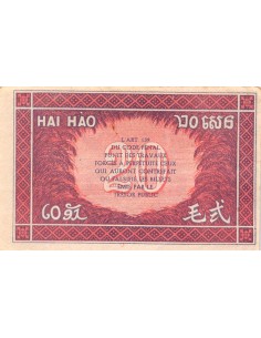 Indo-Chine Fr. 20 cents 1942 2