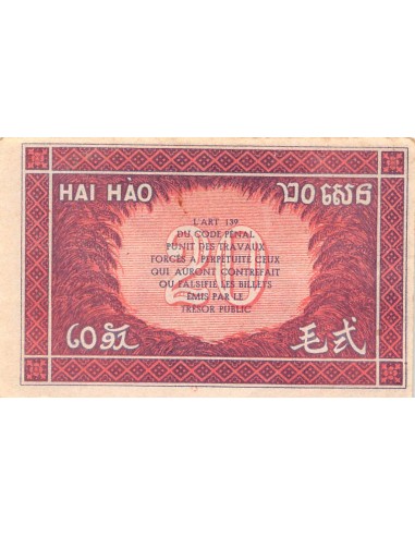 Indo-Chine Fr. 20 cents 1942
