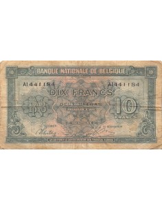 Belgique 10 francs 1943
