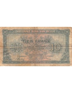 Belgique 10 francs 1943 2