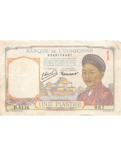 Indo-Chine Fr. 1 piastre 1946