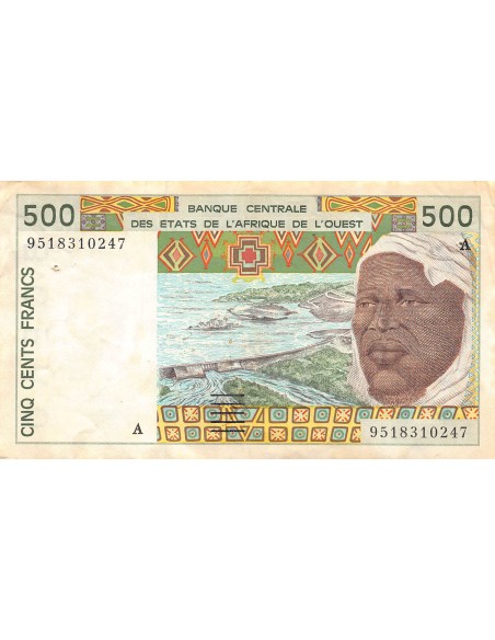 BCEAO 500 francs 1995