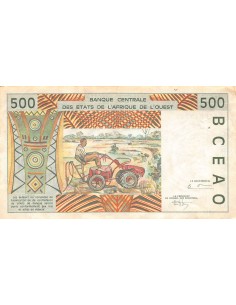 BCEAO 500 francs 1995 2