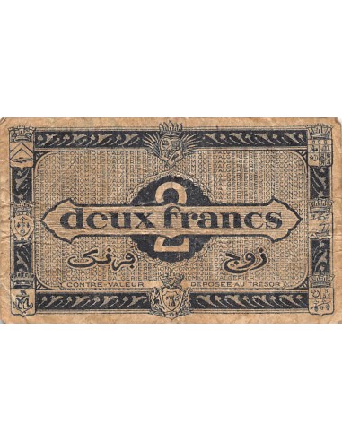 Algérie 2 francs 1944