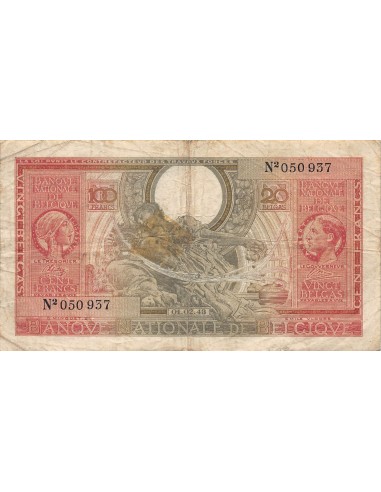 Belgique 100 francs 1943