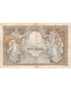 Yougoslavie 1000 dinara 1931 2