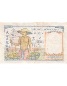 Indo-Chine Fr. 1 piastre 1949 2