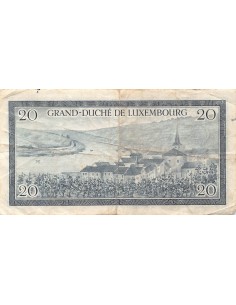 Luxembourg 20 francs 1955 2