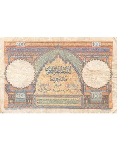 Maroc 100 francs 1950 2