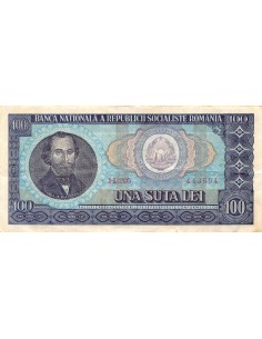 Roumanie 100 lei 1966