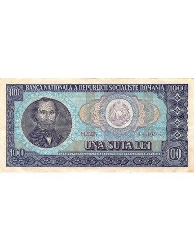 Roumanie 100 lei 1966