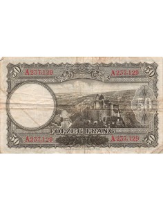 Luxembourg 50 francs 1944 2