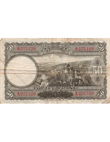 Luxembourg 50 francs 1944