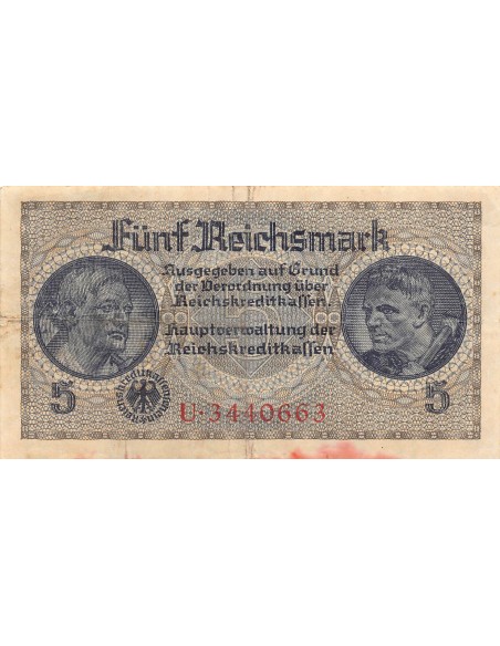Allemagne 5 reichsmark 1945
