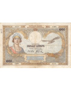 Yougoslavie 1000 dinara 1931