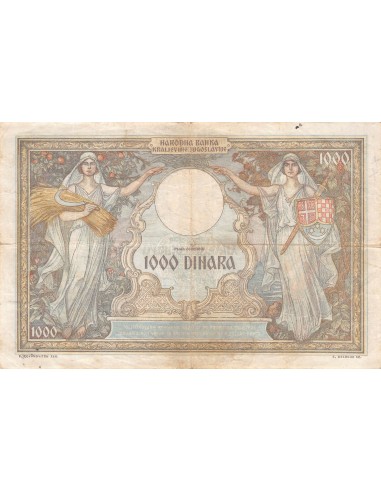 Yougoslavie 1000 dinara 1931