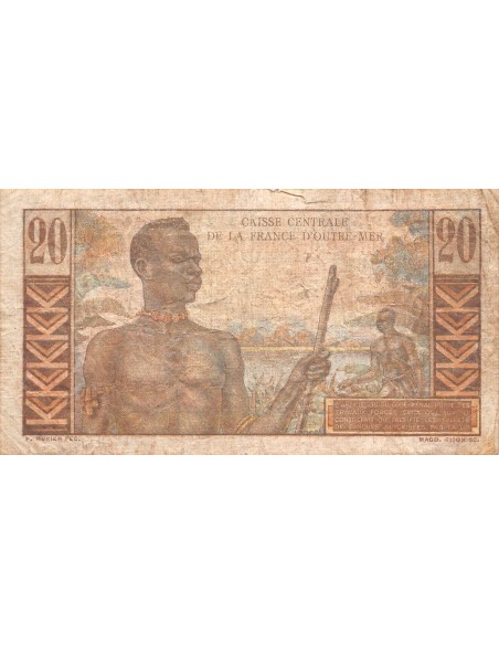 AEF 20 francs 1946