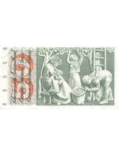 Suisse 50 francs 1961