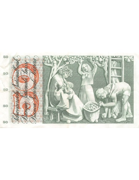 Suisse 50 francs 1961
