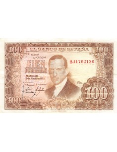 Espagne 100 pesetas 1953