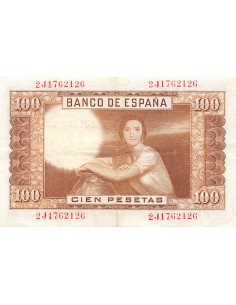 Espagne 100 pesetas 1953 2