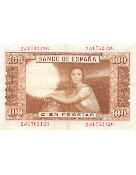 Espagne 100 pesetas 1953
