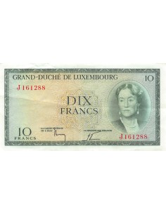 Luxembourg 10 francs 1954