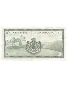 Luxembourg 10 francs 1954 2