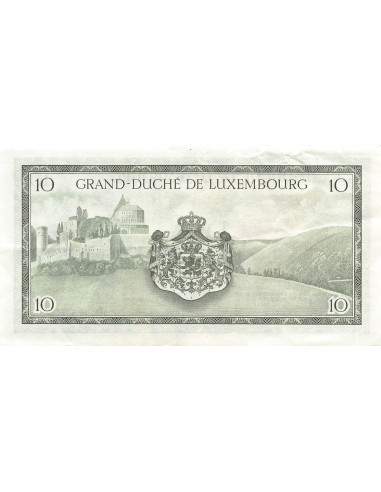 Luxembourg 10 francs 1954