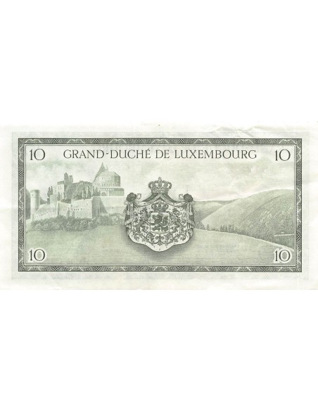 Luxembourg 10 francs 1954
