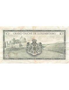 Luxembourg 10 francs 1954 2