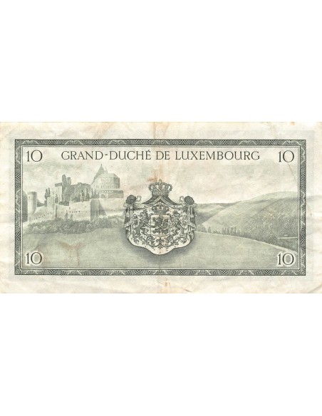Luxembourg 10 francs 1954