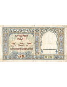 Maroc 1000 francs 1950 2