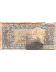 Gabon 1000 francs 1974-1978 2