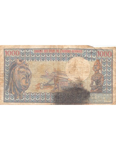 Gabon 1000 francs 1974-1978