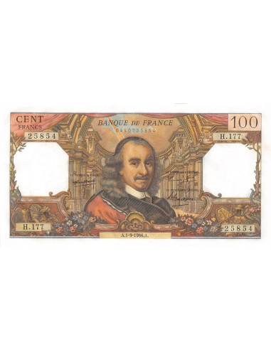 100 francs 1966
