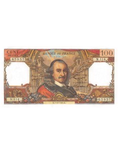 100 francs 1965