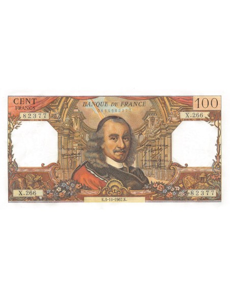 100 francs 1967