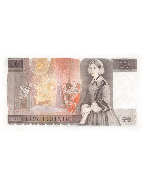 Reine d'Angleterre et du Commonwealth 10 pounds 1980